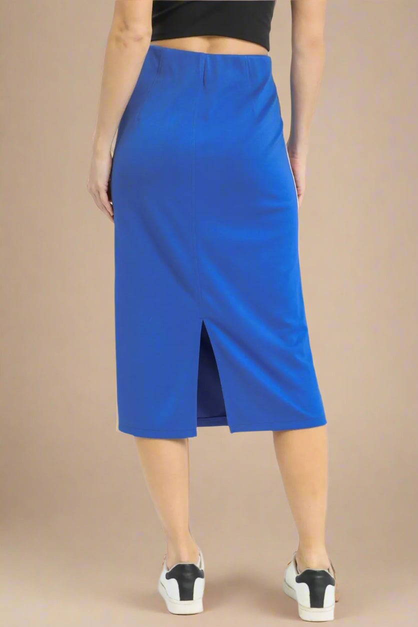 UMGEE - Cobalt Blue Midi Skirt