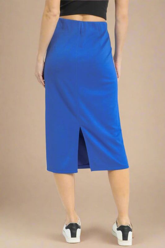 UMGEE - Cobalt Blue Midi Skirt