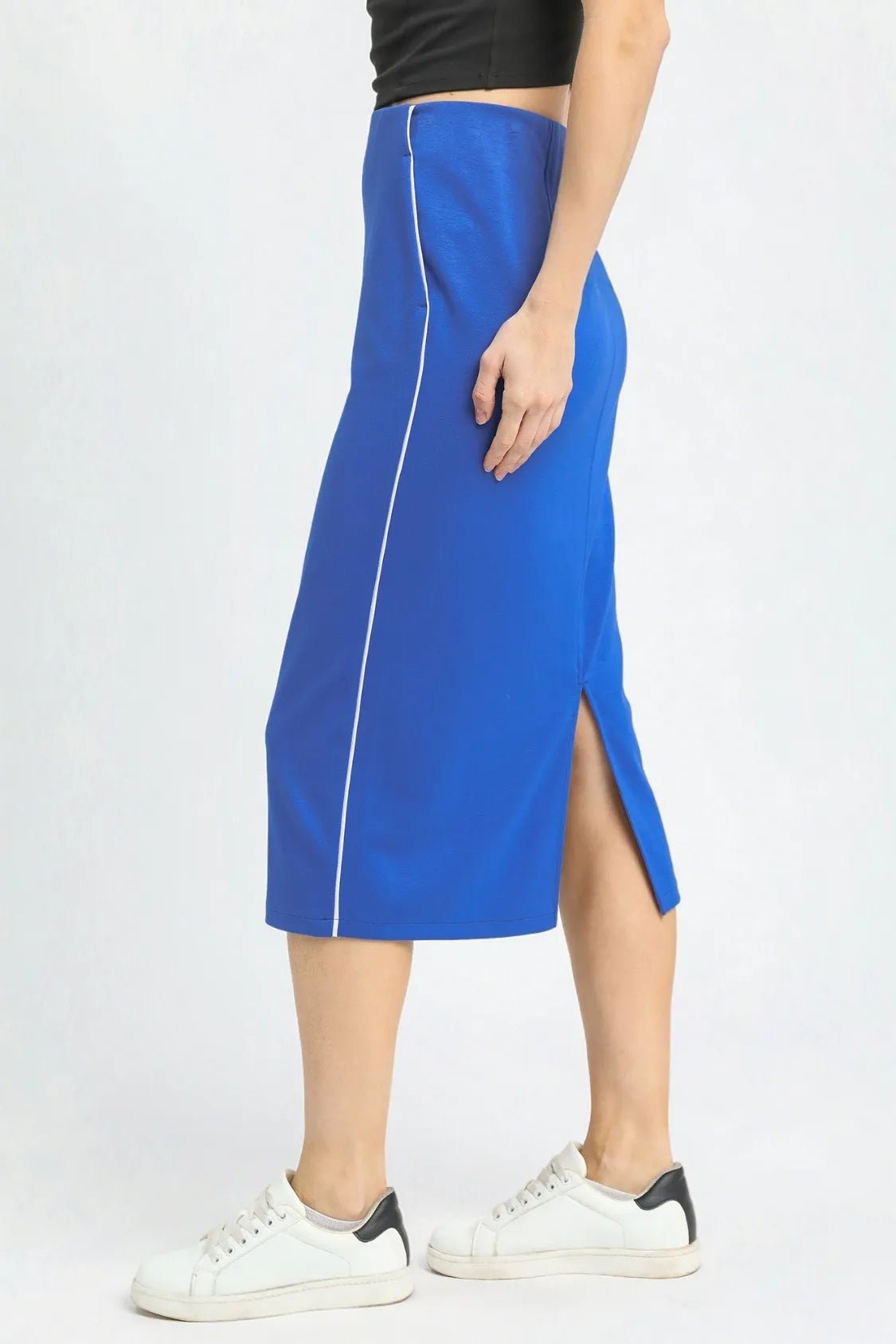 UMGEE - Cobalt Blue Midi Skirt