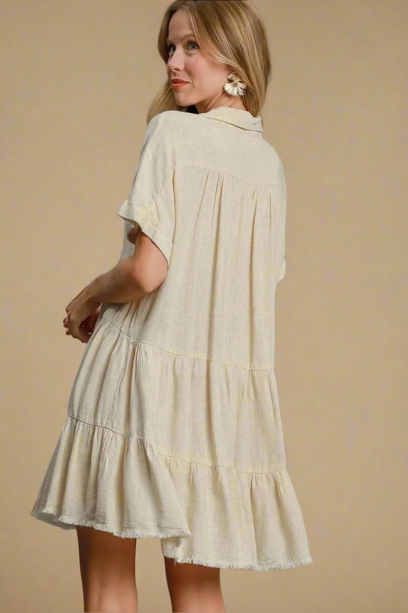 UMGEE - Sandstone Breeze Mini Dress