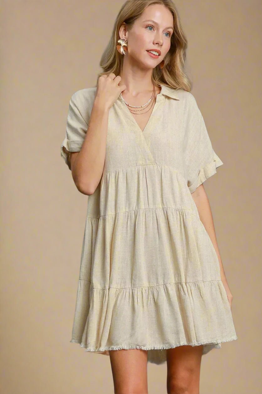 UMGEE - Sandstone Breeze Mini Dress