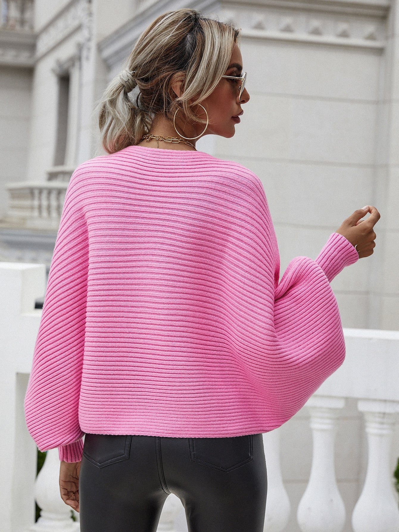 Woven Right - Dolman Sleeve Sweater