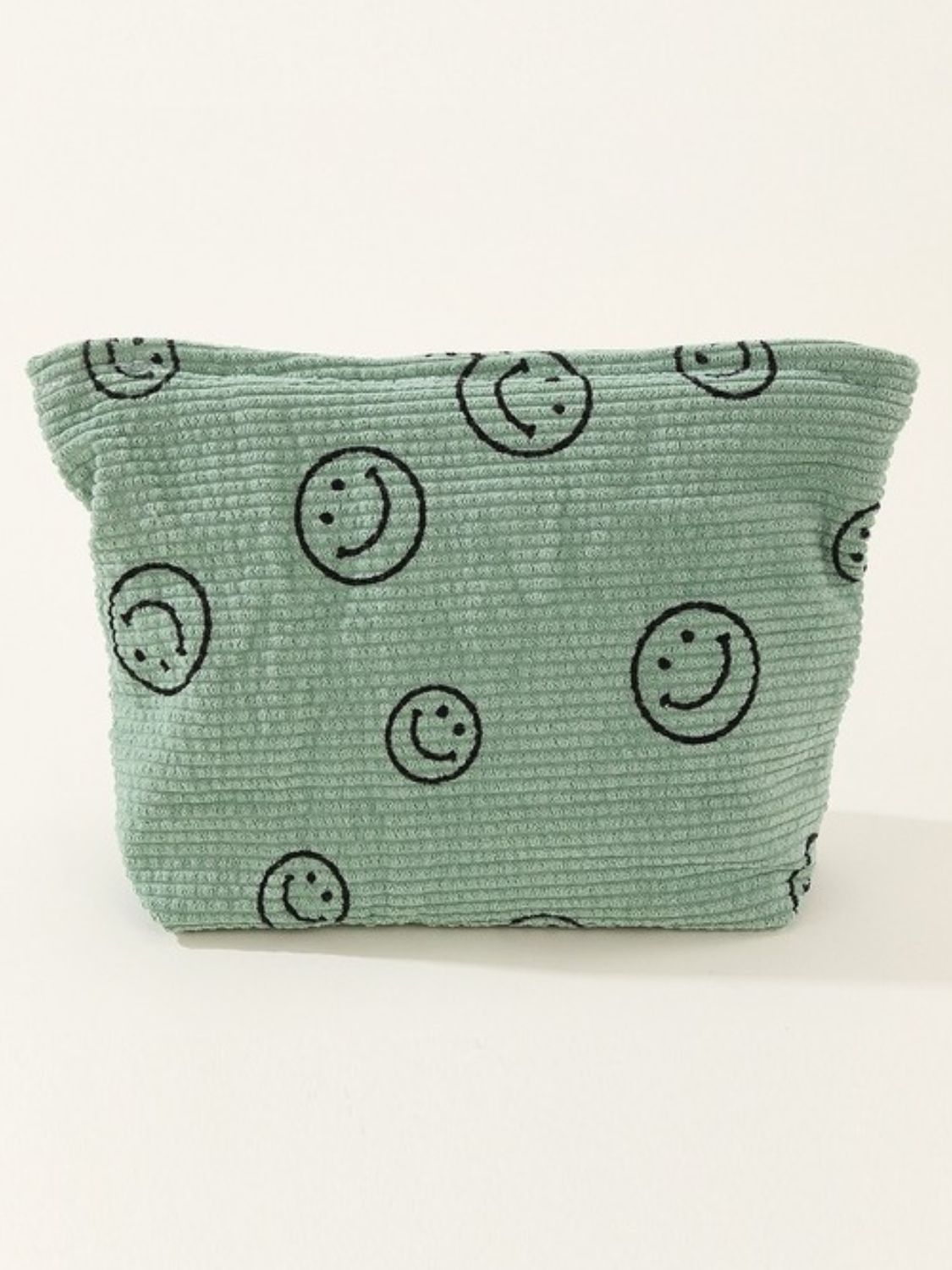 Zenana - Corduroy Smiley Clutch Bag