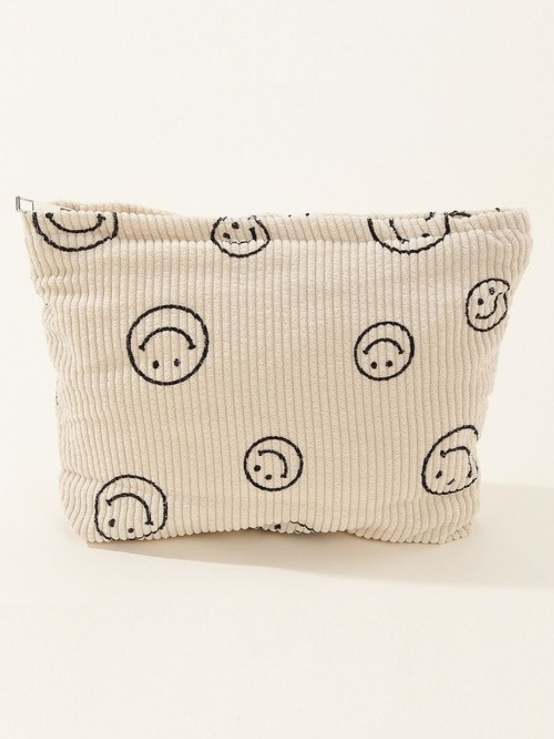 Zenana - Corduroy Smiley Clutch Bag