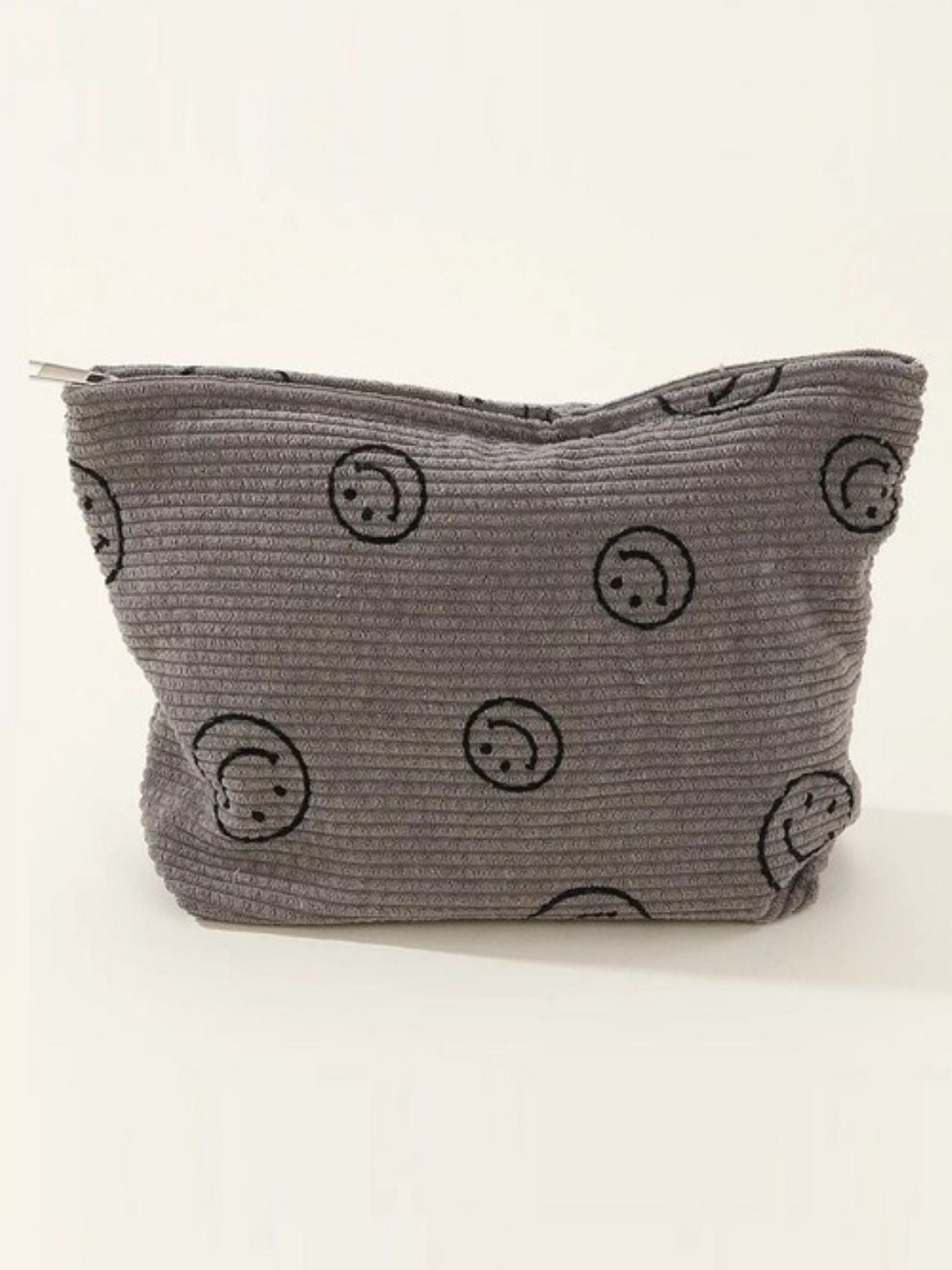 Zenana - Corduroy Smiley Clutch Bag