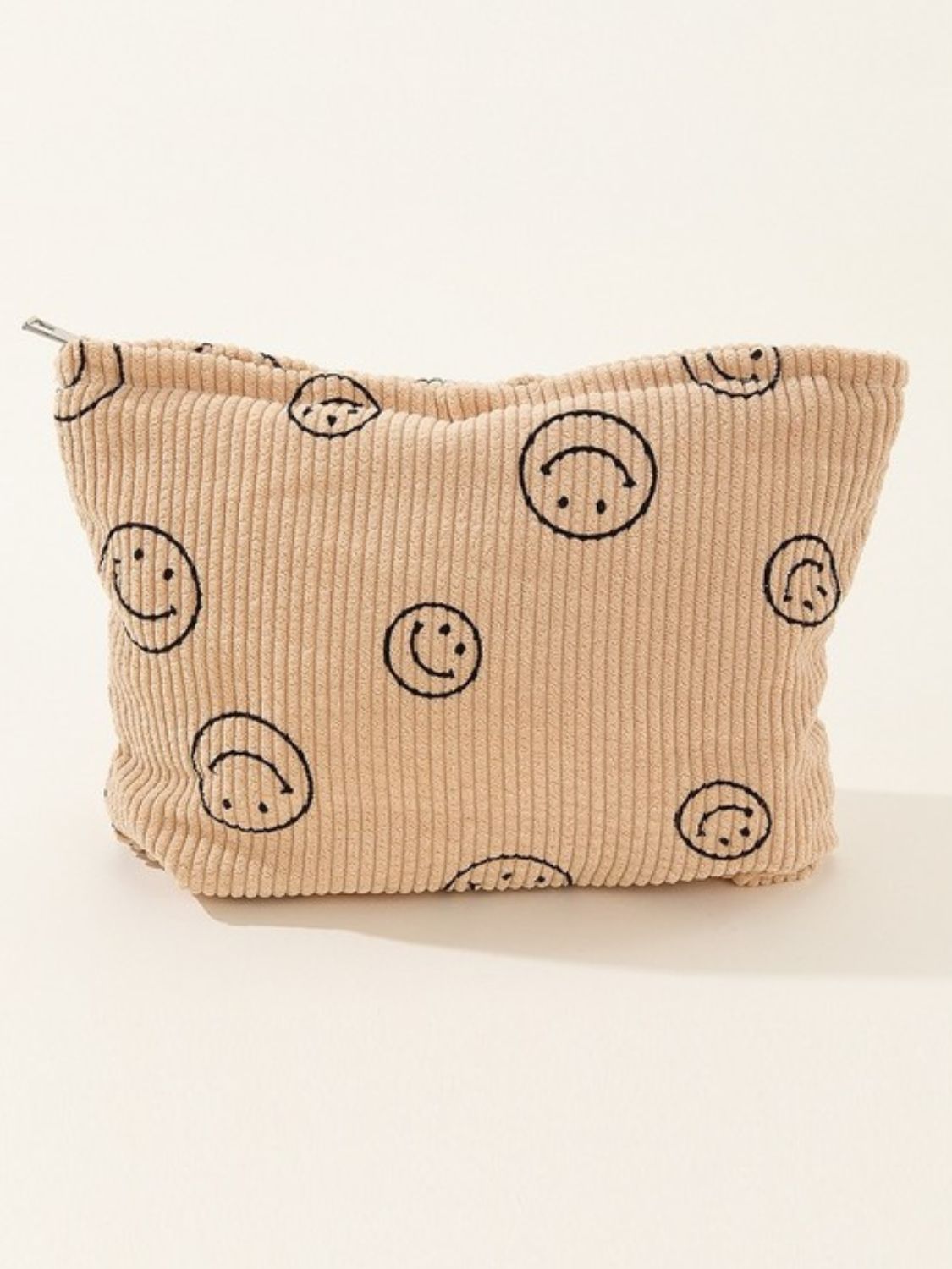 Zenana - Corduroy Smiley Clutch Bag