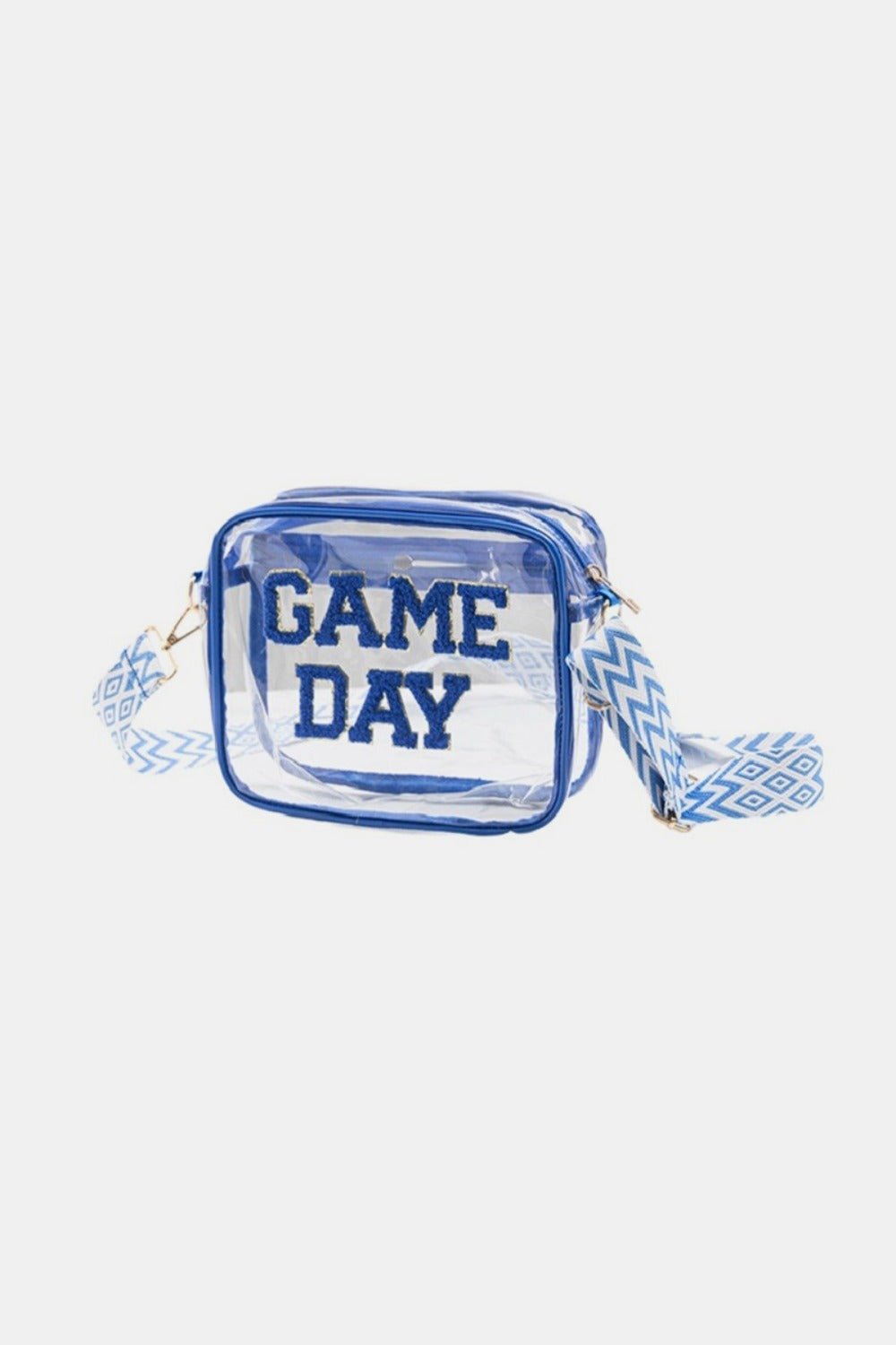 Zenana - GAME DAY Stadium Approved Transparent Crossbody Bag