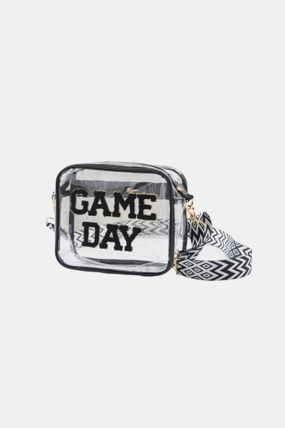 Zenana - GAME DAY Stadium Approved Transparent Crossbody Bag