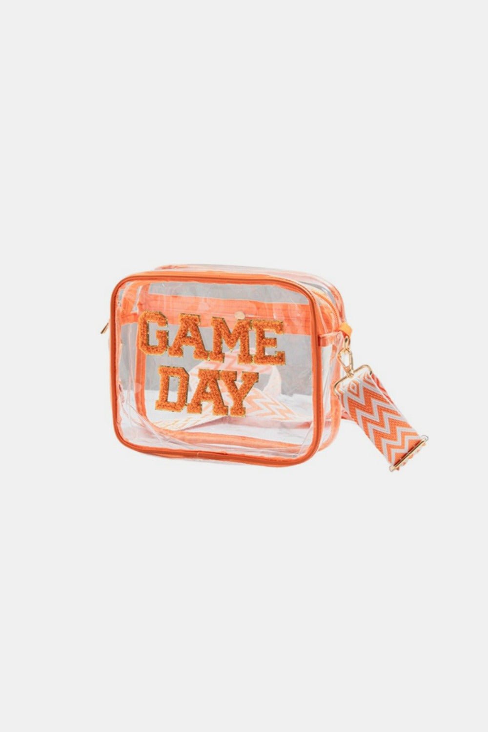 Zenana - GAME DAY Stadium Approved Transparent Crossbody Bag