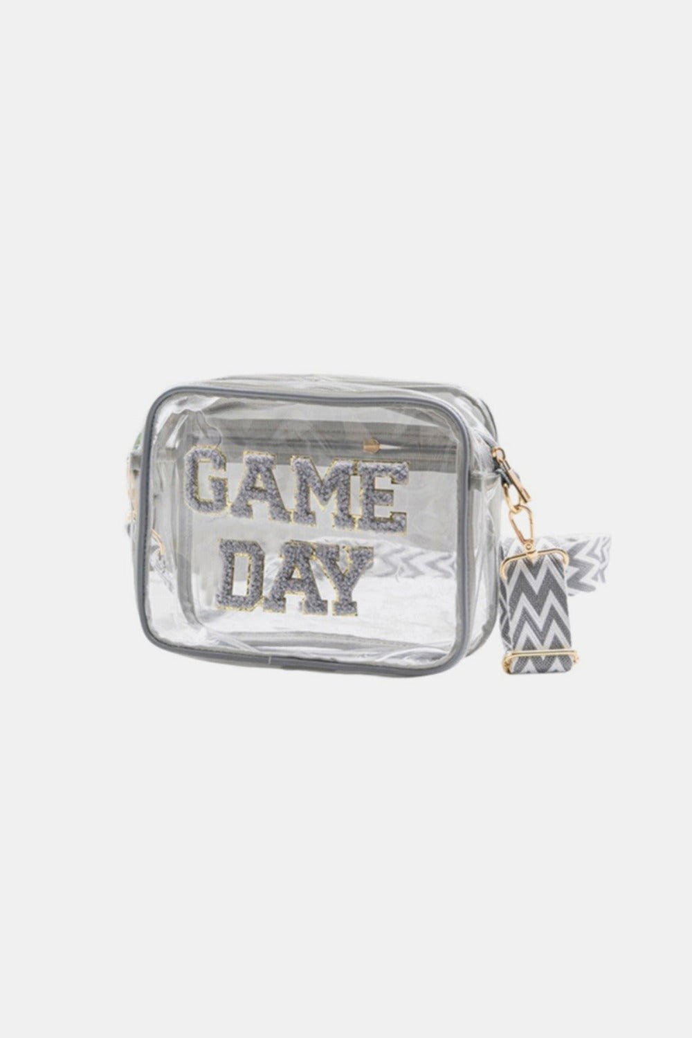 Zenana - GAME DAY Stadium Approved Transparent Crossbody Bag