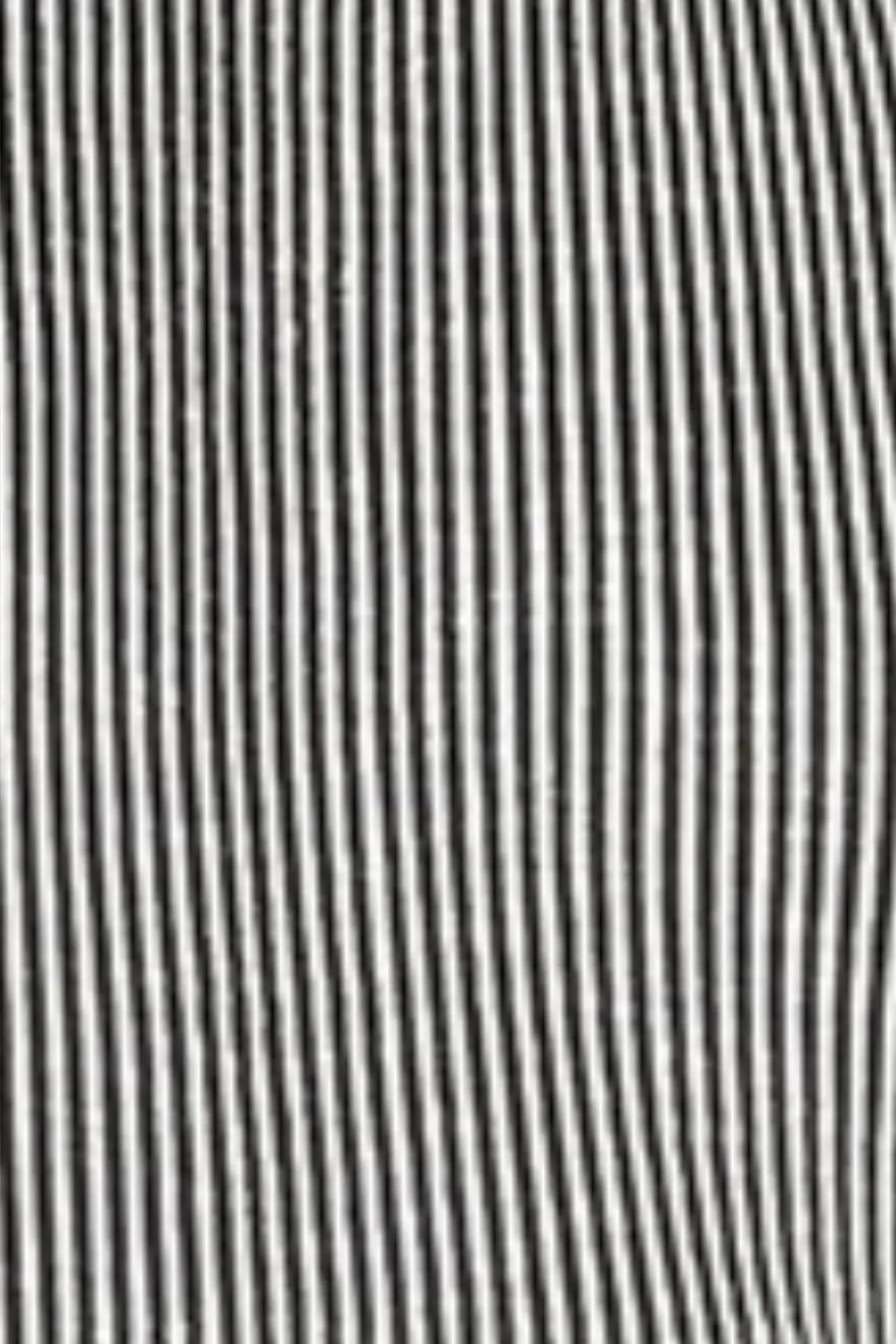 Zenana - Textured Stripe Knit Top – Black