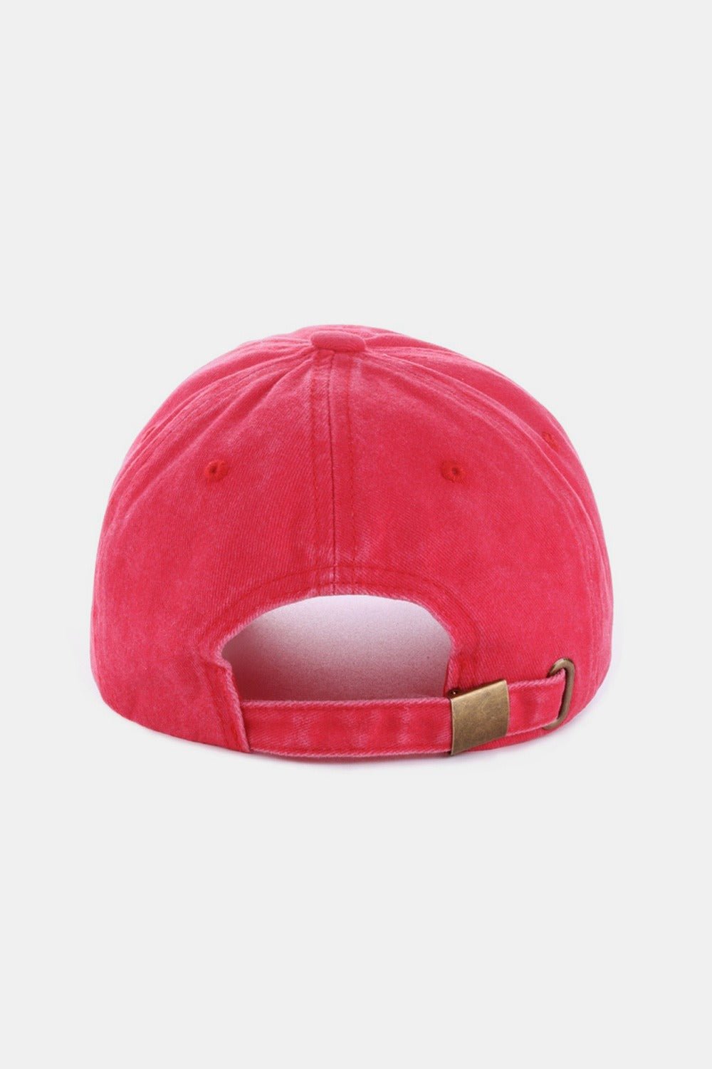 Zenana - Washed Embroidered Baseball Cap