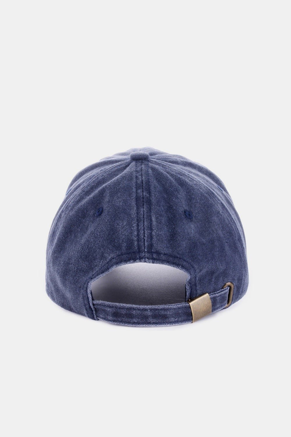 Zenana - Washed Embroidered Baseball Cap