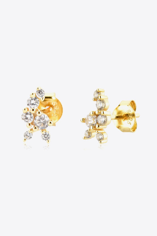 Zircon Cluster Stud EarringsEarringsBeach Rose Co.