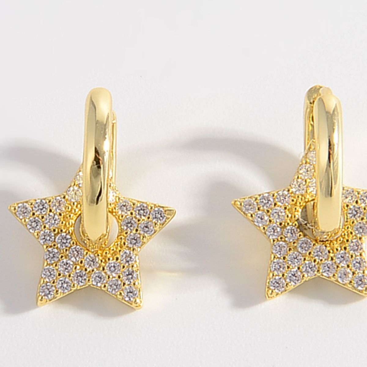 Zircon Star EarringsEarringsBeach Rose Co.