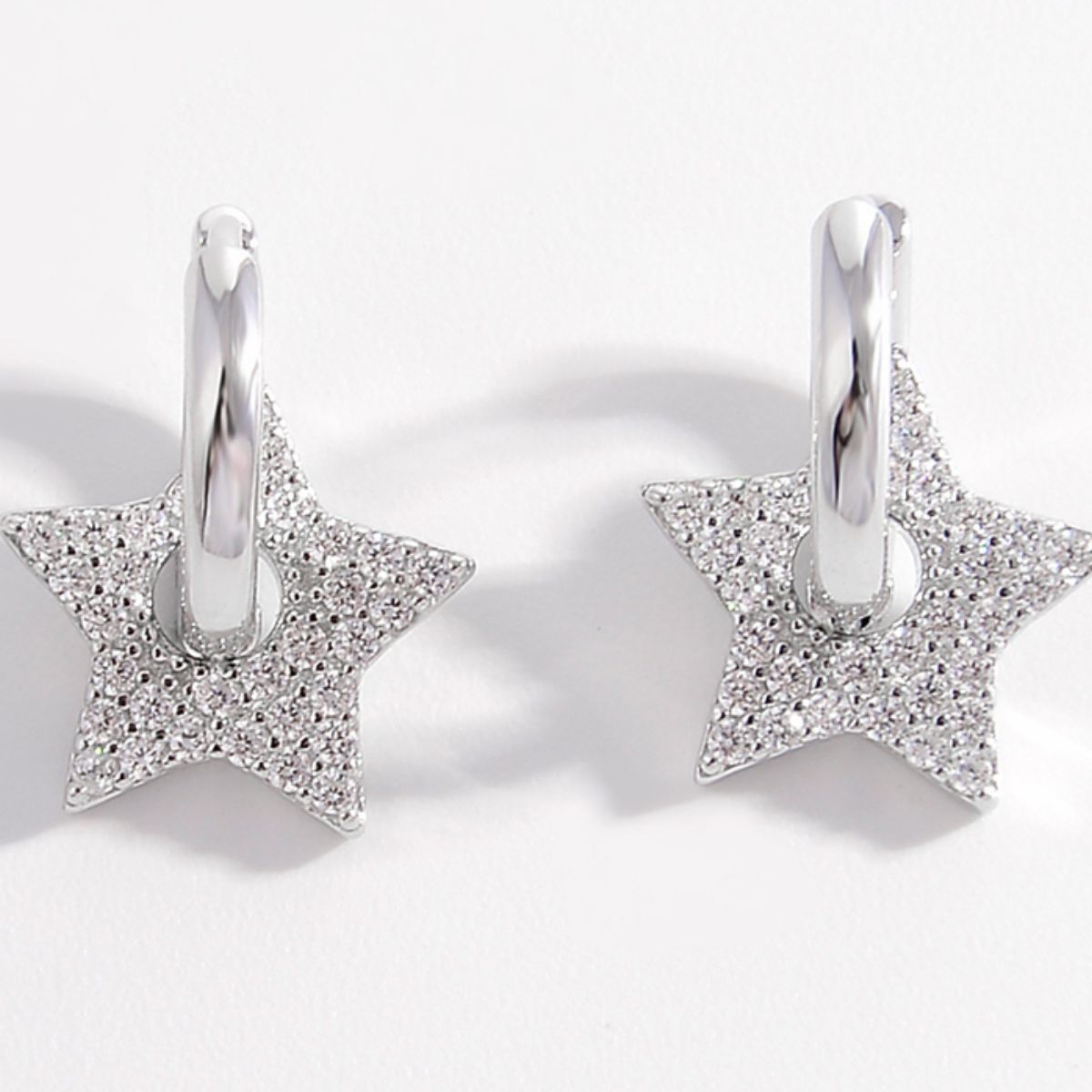 Zircon Star EarringsEarringsBeach Rose Co.