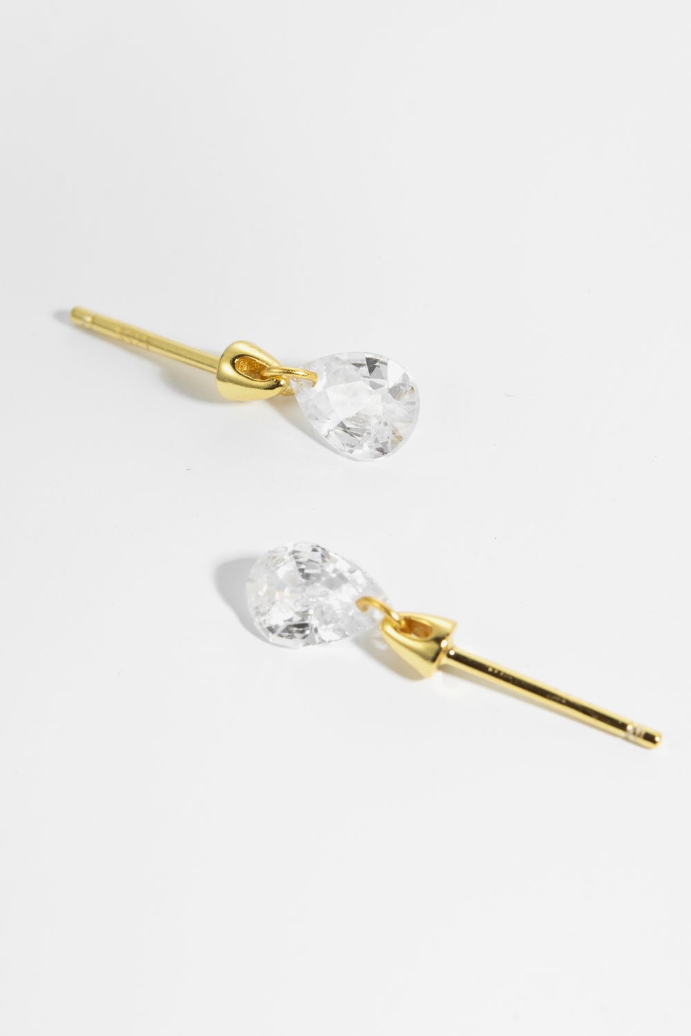 Zircon Teardrop EarringsEarringsBeach Rose Co.