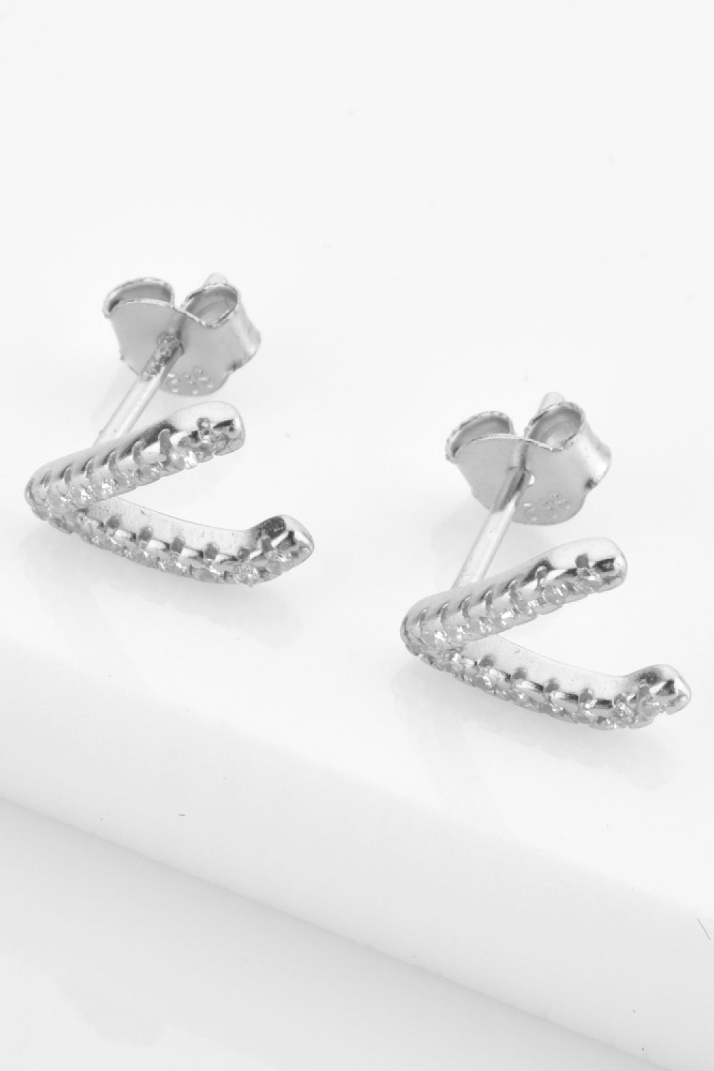 Zircon V Stud EarringsEarringsBeach Rose Co.