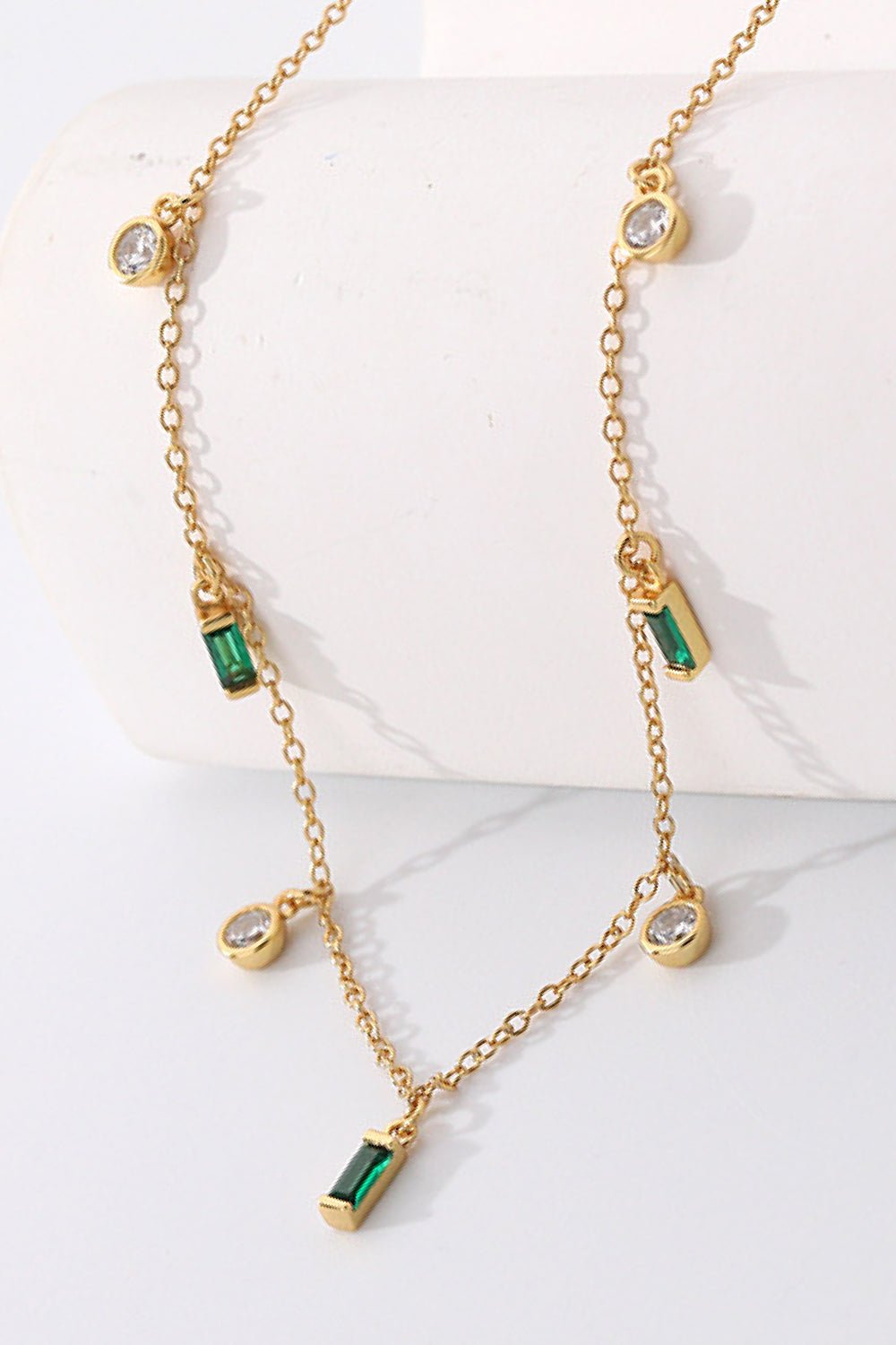 18K Gold Plated Multi-Charm Chain NecklaceNecklaceBeach Rose Co.
