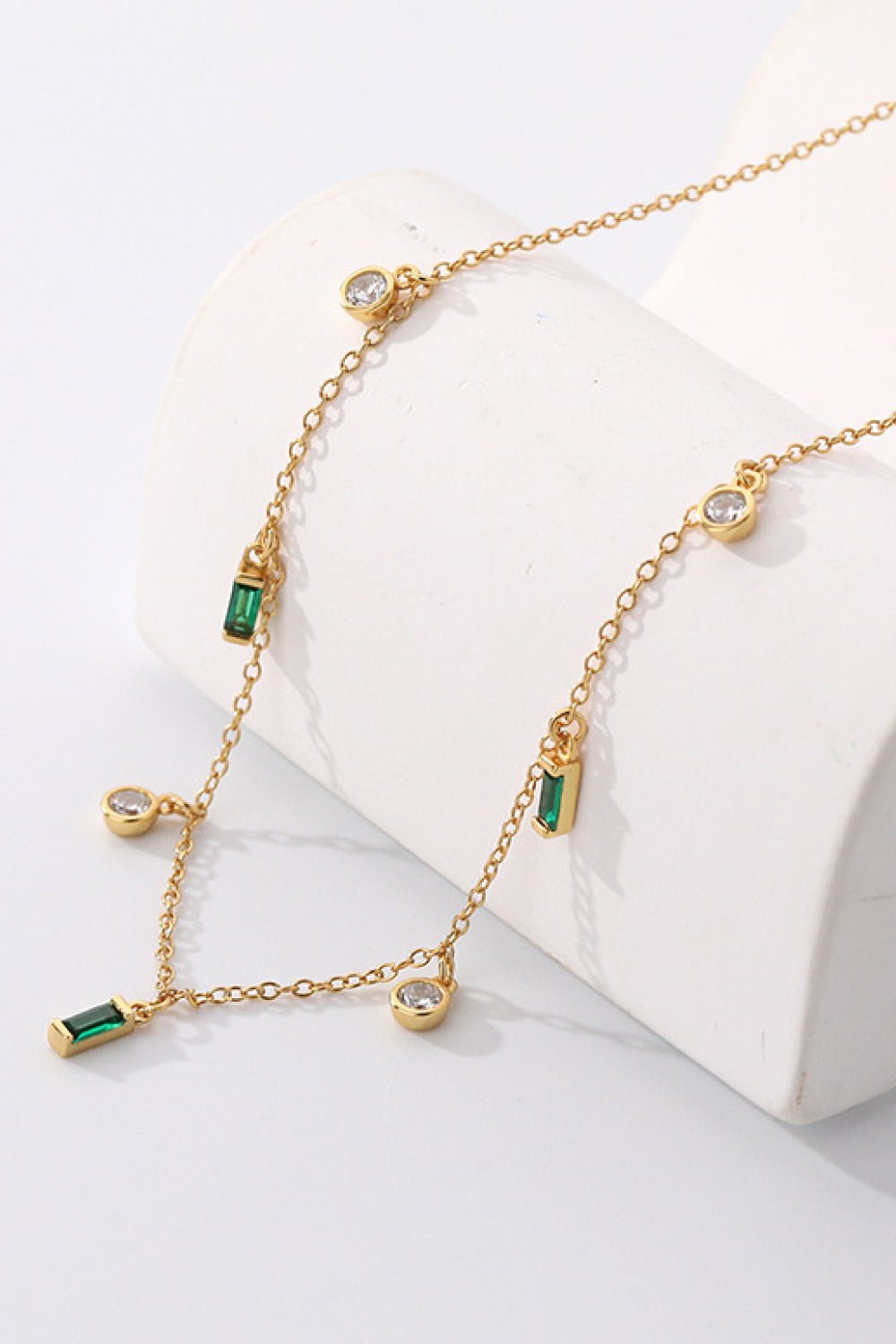 18K Gold Plated Multi-Charm Chain NecklaceNecklaceBeach Rose Co.