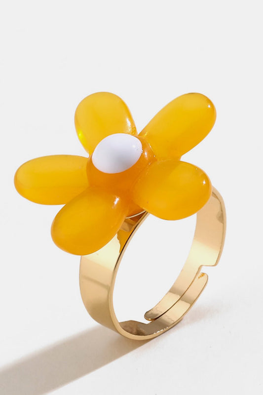 Flower Resin RingRingBeach Rose Co.