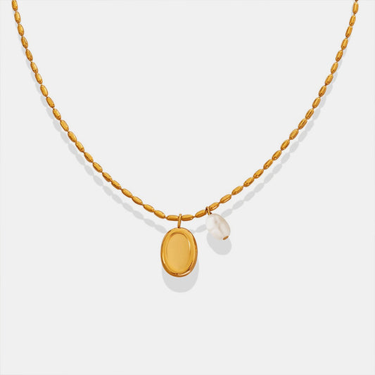 Freshwater Pearl Pendant NecklaceNecklaceBeach Rose Co.