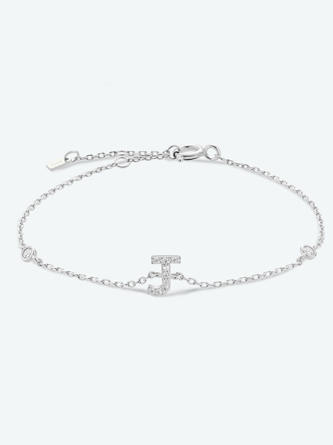 G To K Zircon Initial BraceletBraceletBeach Rose Co.