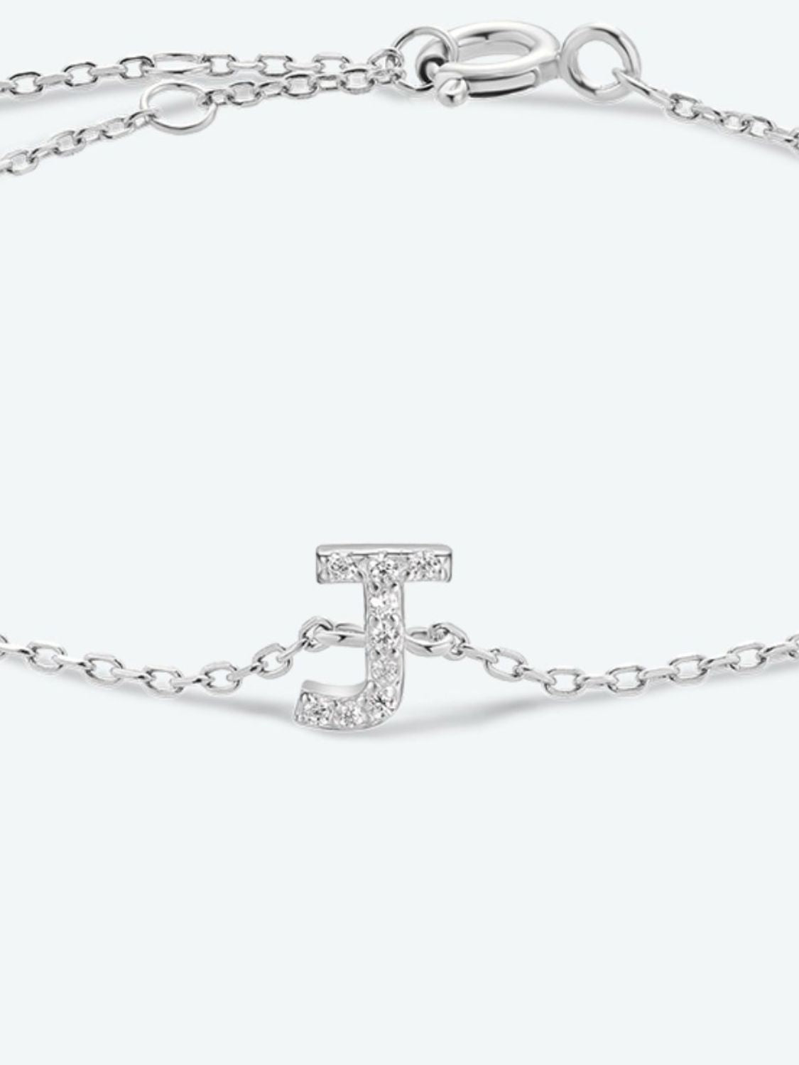 G To K Zircon Initial BraceletBraceletBeach Rose Co.