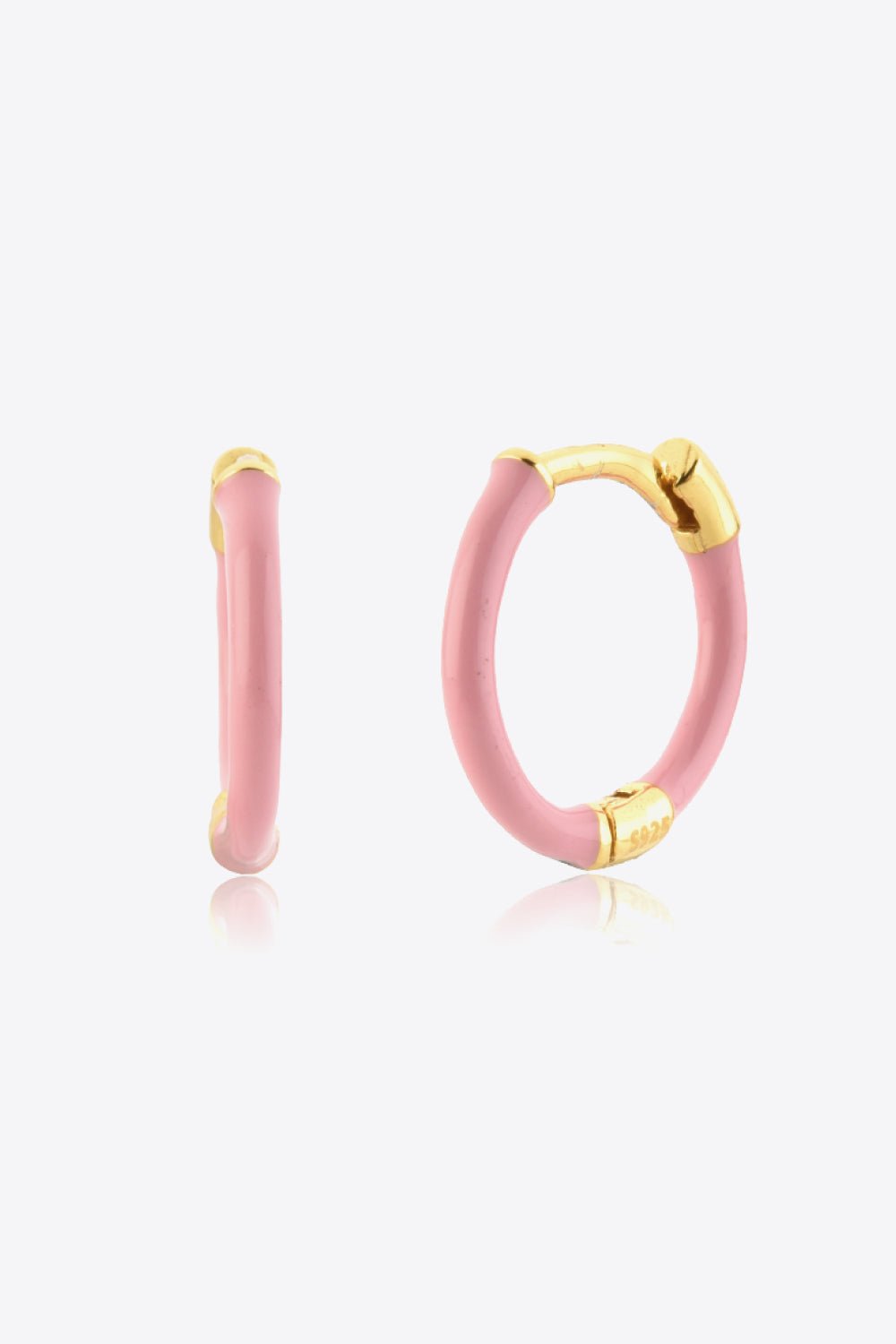 Gold-Plated Colorful Huggie EarringsEarringsBeach Rose Co.