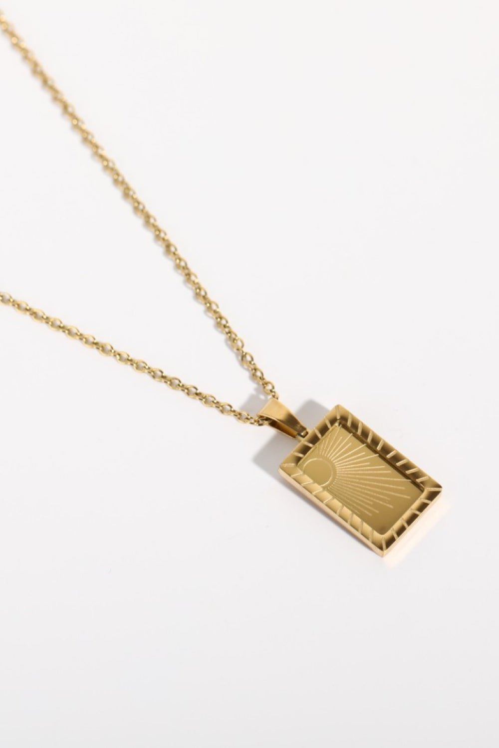 Gold-Plated Pendant NecklaceNecklaceBeach Rose Co.