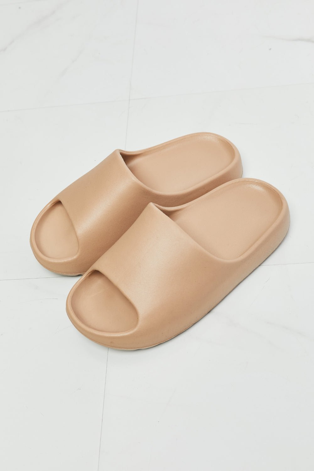 Open Toe Rubber Slide Sandals in SandSlidesNOOK JOI