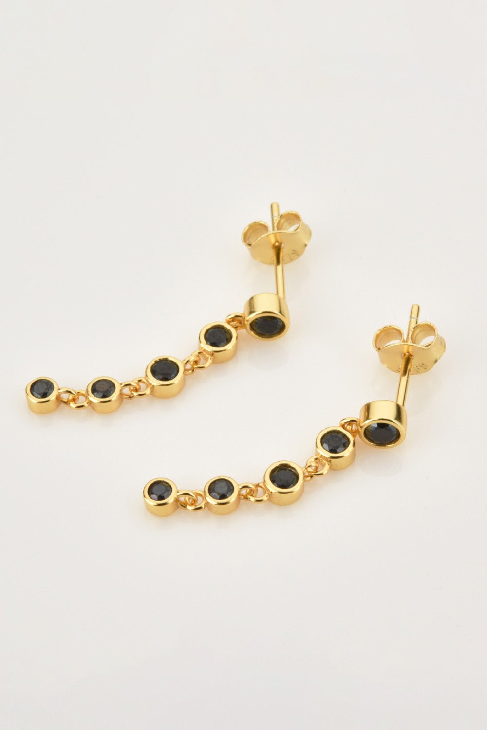 Inlaid Zircon EarringsEarringsBeach Rose Co.