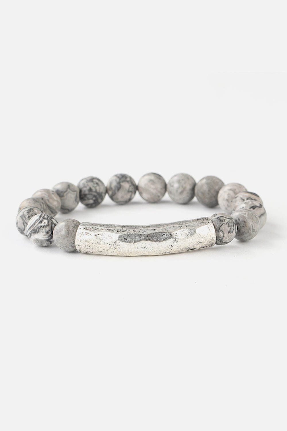 Natural Stone Beaded BraceletBraceletBeach Rose Co.