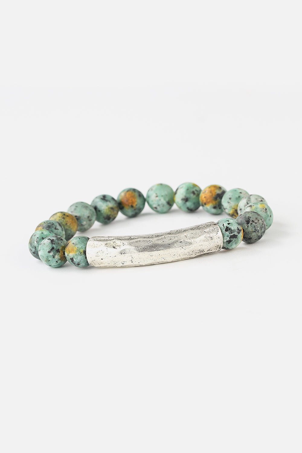 Natural Stone Beaded BraceletBraceletBeach Rose Co.