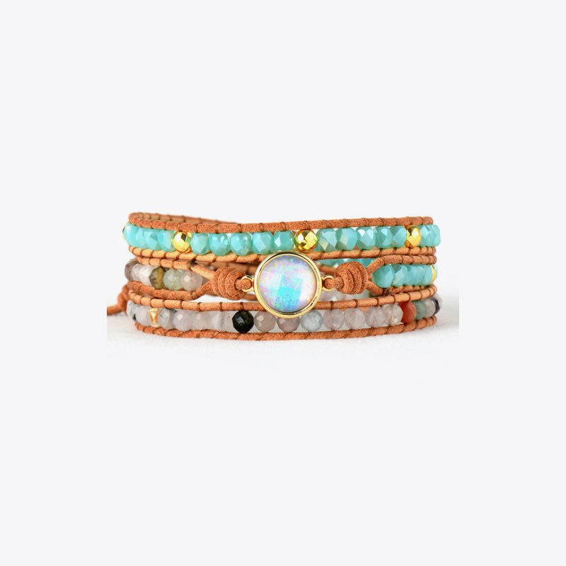 Opal Beaded Layered BraceletBraceletBeach Rose Co.