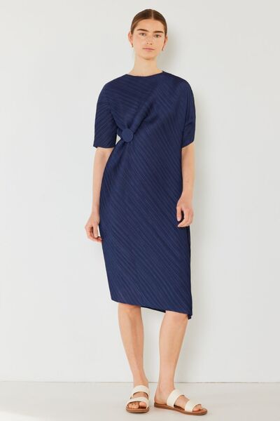 Pleated Dolman Sleeve Midi DressMidi DressMarina West Swim