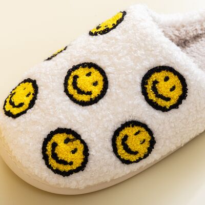 Smiley Face Slippers in Yellow Smile MixSlippersMelody