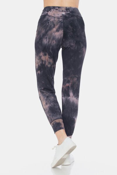 Tie-Dye High Waist Cropped LeggingsLeggingsLeggings Depot