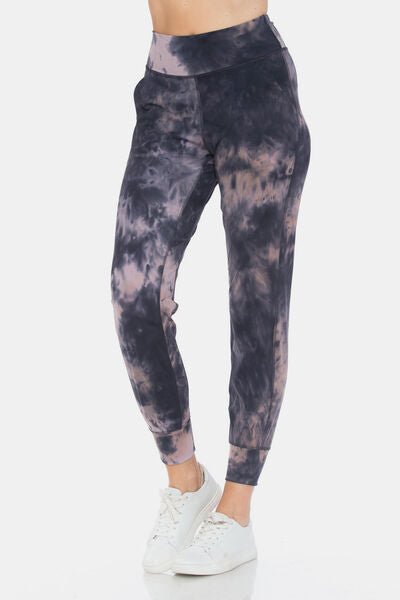 Tie-Dye High Waist Cropped LeggingsLeggingsLeggings Depot