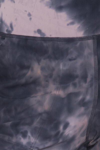 Tie-Dye High Waist Cropped LeggingsLeggingsLeggings Depot