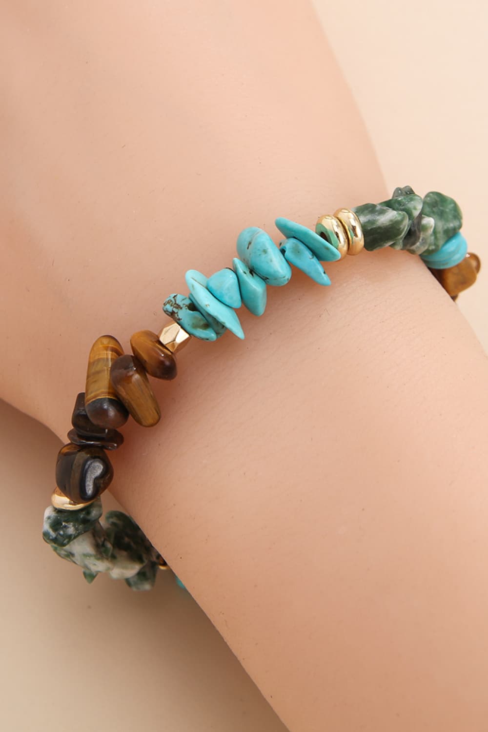 Turquoise & Natural Stone BraceletBraceletBeach Rose Co.