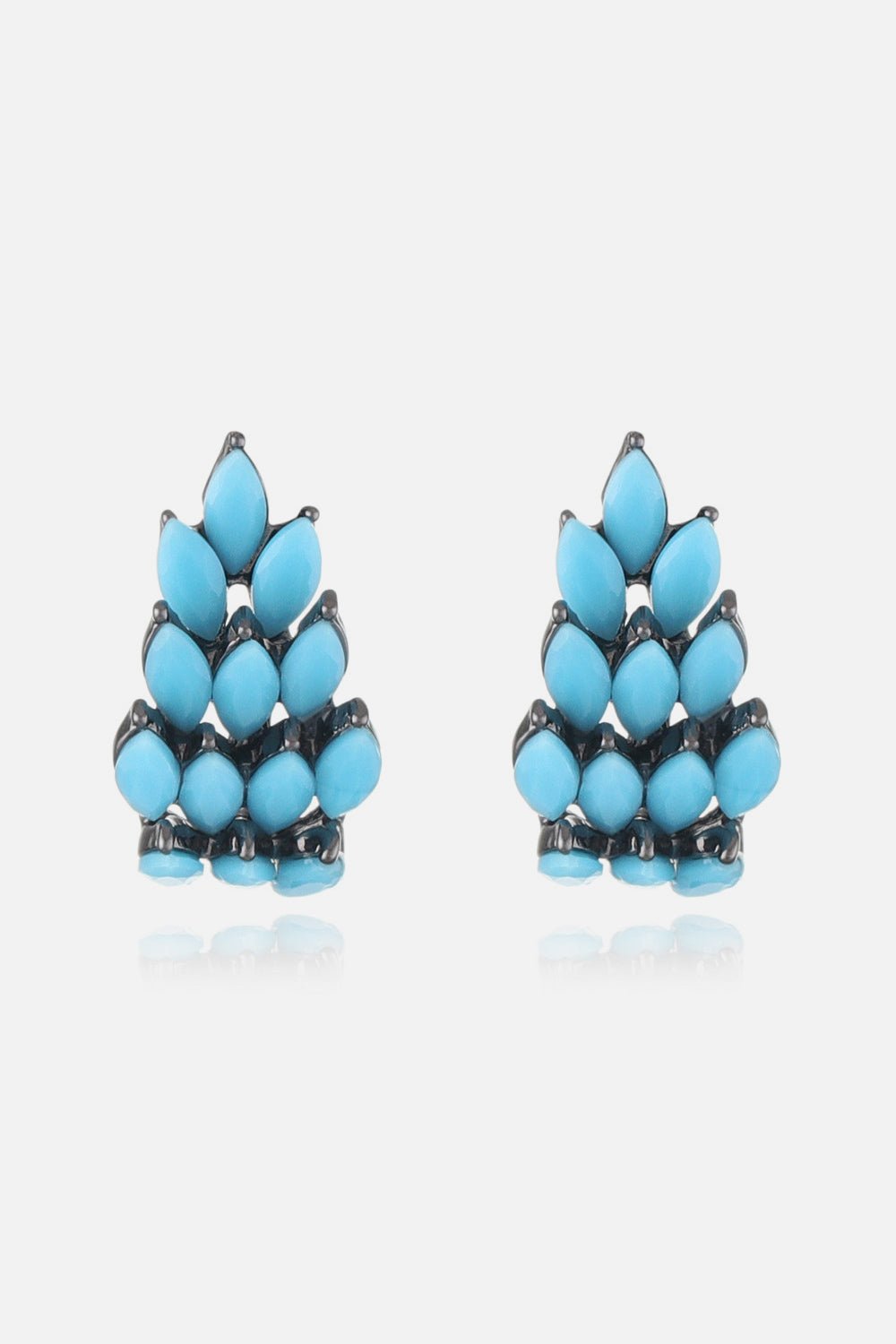 Turquoise Stud EarringsEarringsBeach Rose Co.