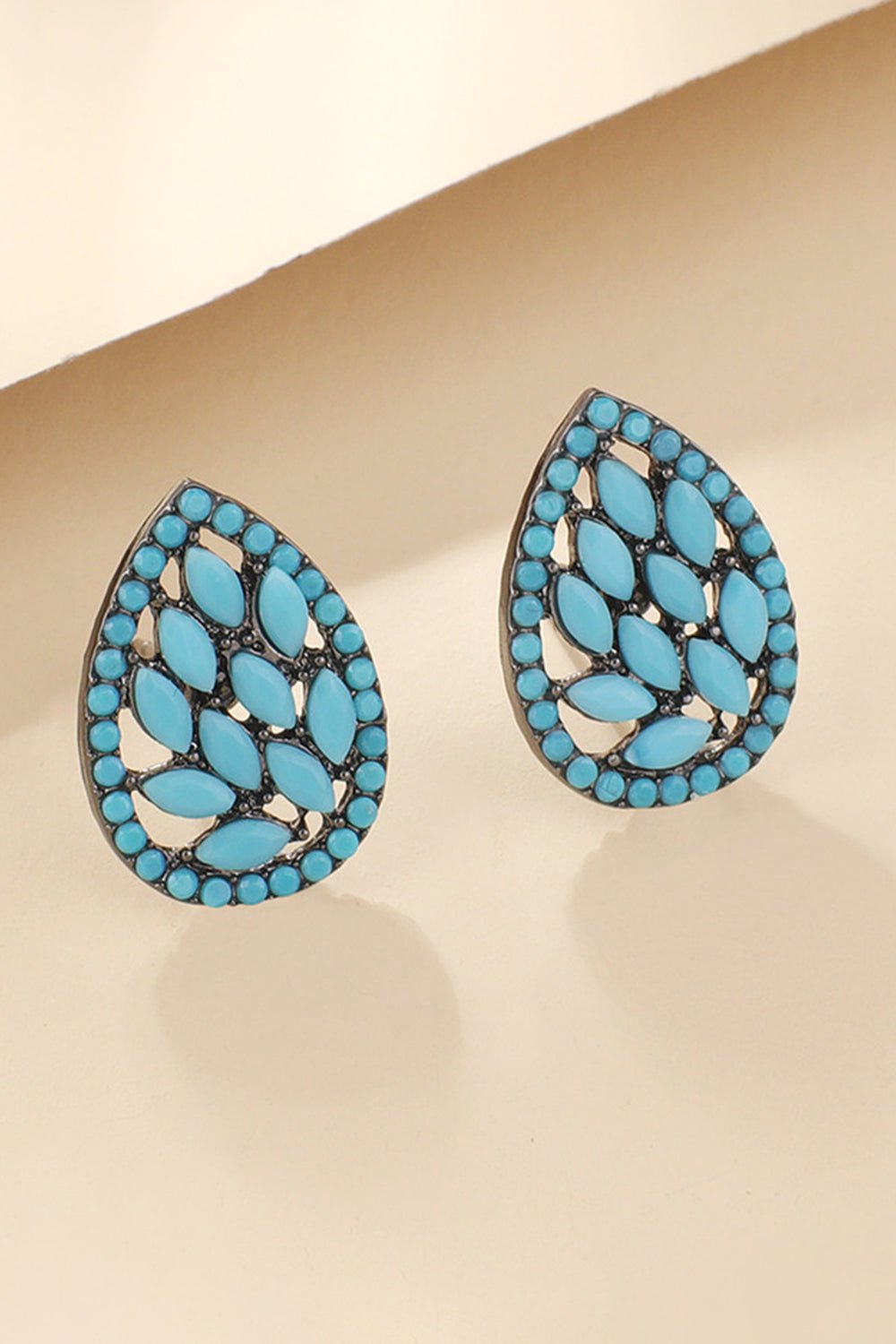 Turquoise Stud EarringsEarringsBeach Rose Co.