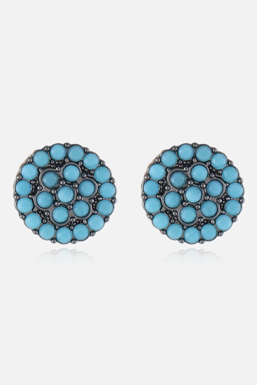 Turquoise Stud EarringsEarringsBeach Rose Co.