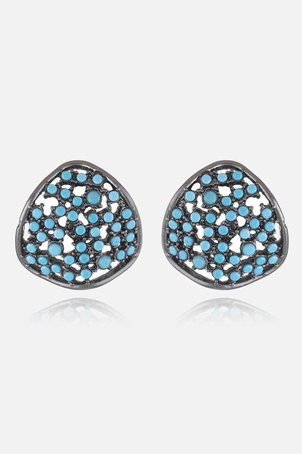 Turquoise Stud EarringsEarringsBeach Rose Co.