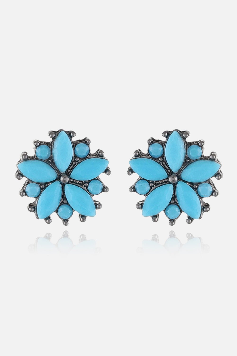 Turquoise Stud EarringsEarringsBeach Rose Co.