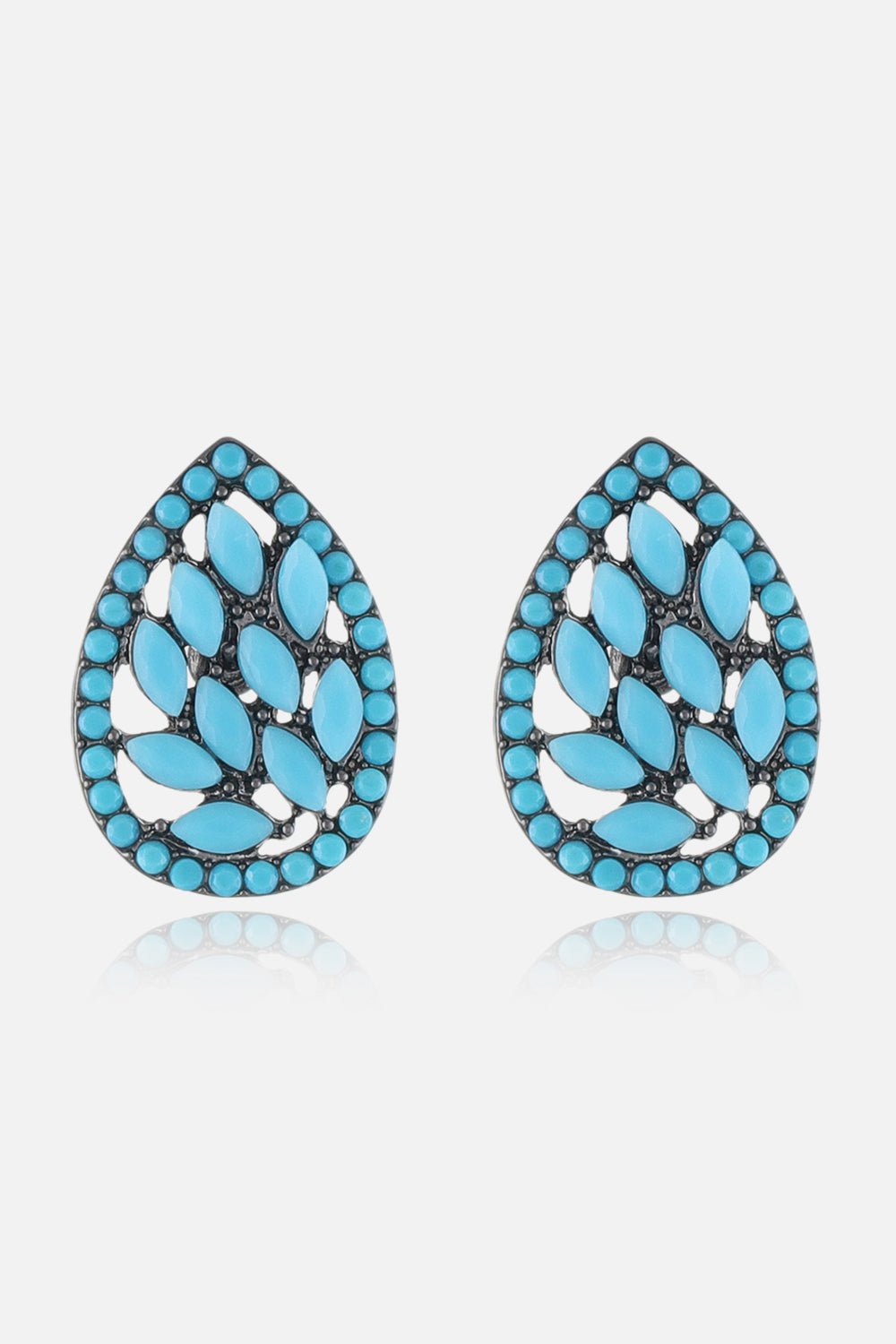 Turquoise Stud EarringsEarringsBeach Rose Co.