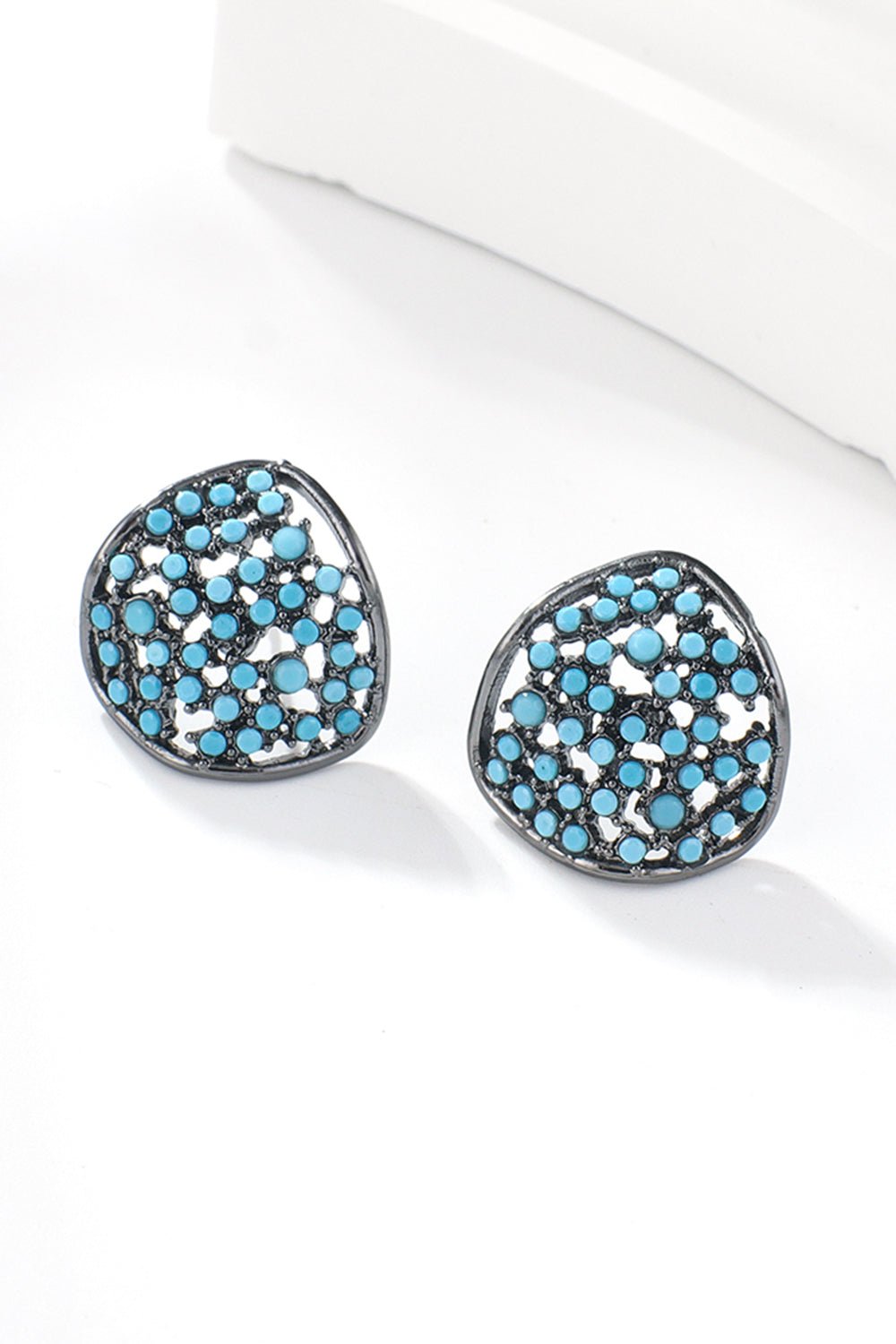 Turquoise Stud EarringsEarringsBeach Rose Co.