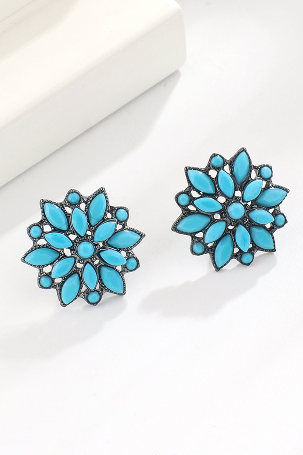 Turquoise Stud EarringsEarringsBeach Rose Co.